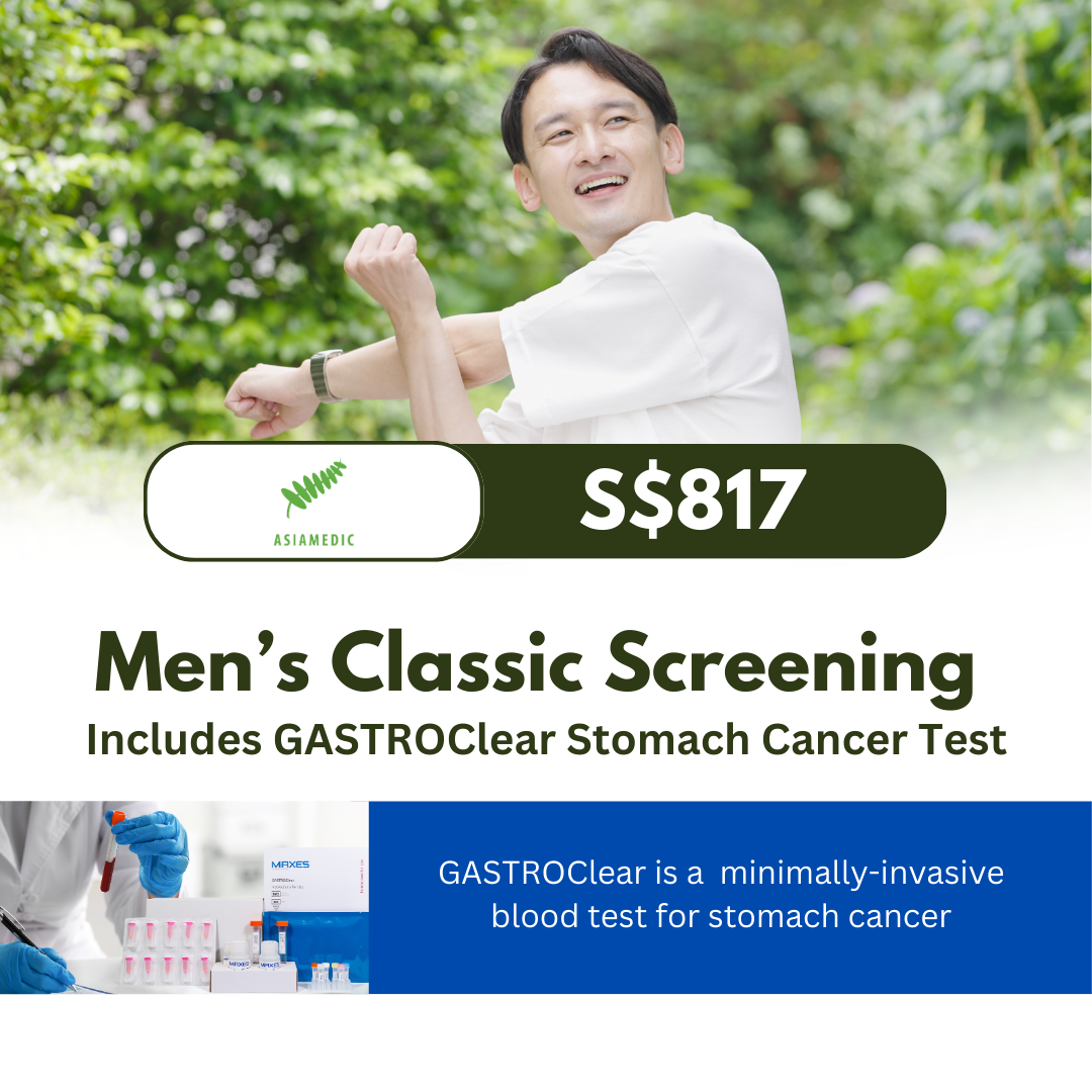 AsiaMedic (SG) Men's Classic Health Screening Package