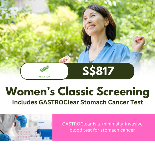 AsiaMedic (SG) Women's Classic Health Screening Package